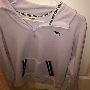 PINK quarter zip